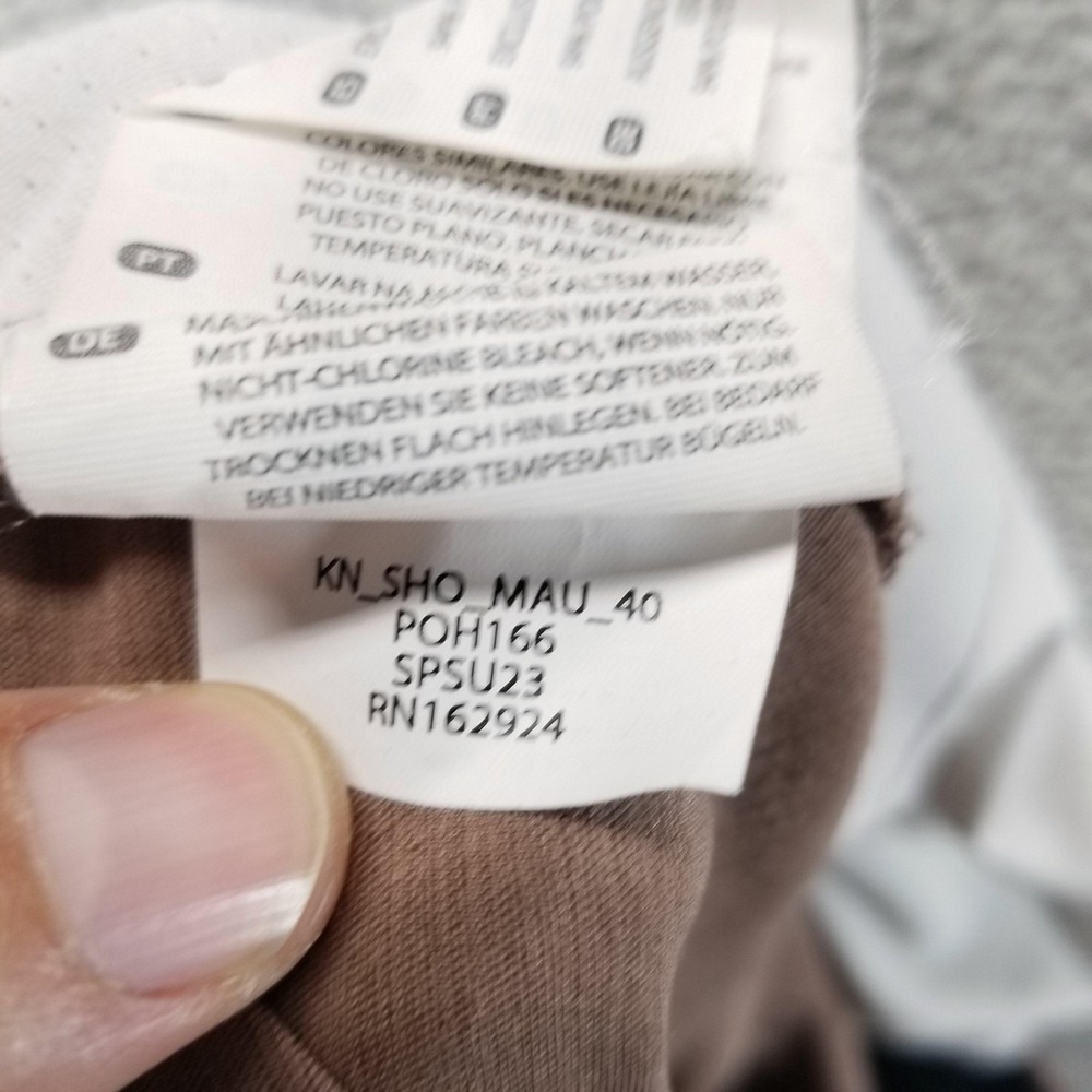 BYLT Premium Basics Shorts Mens‎ 40 Brown Kinetic Chino Stretch 9" Performance - Picture 5 of 12